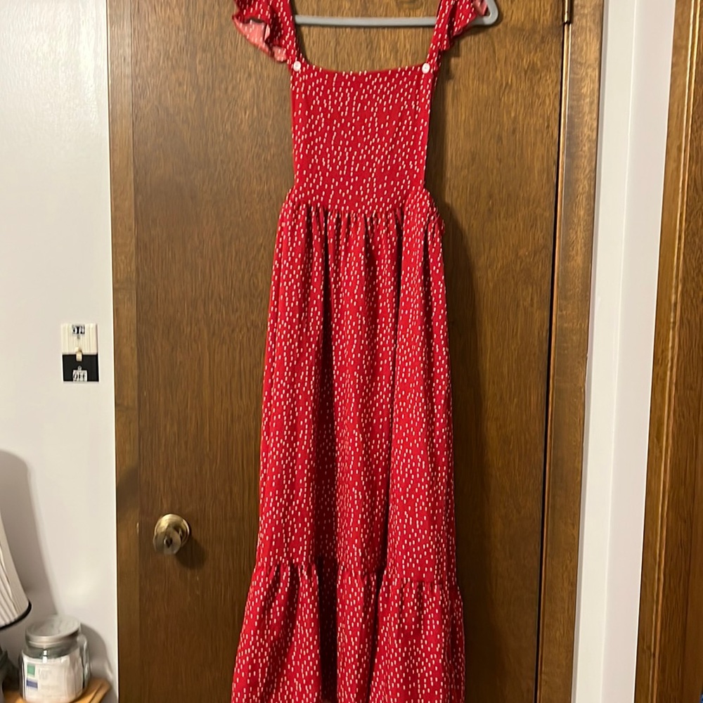 Red Jumper dress FREE SHIPPING